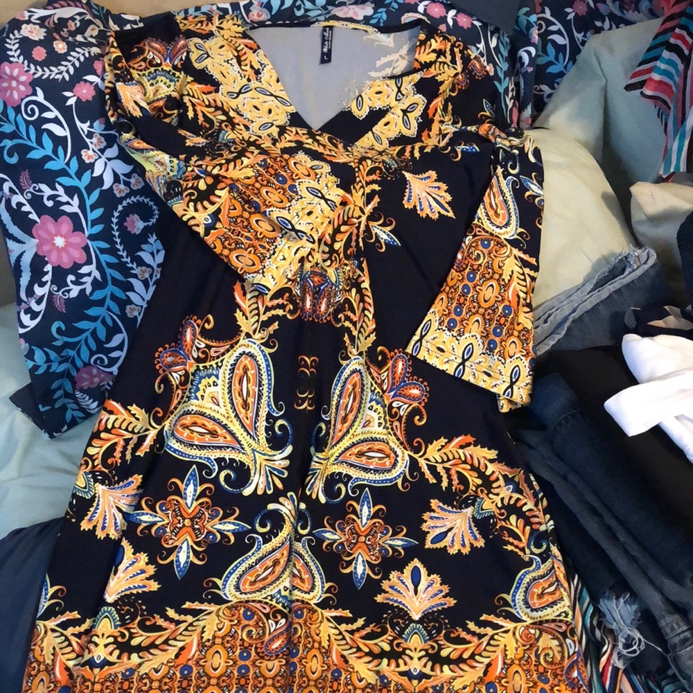 3/4 Sleeve Dress